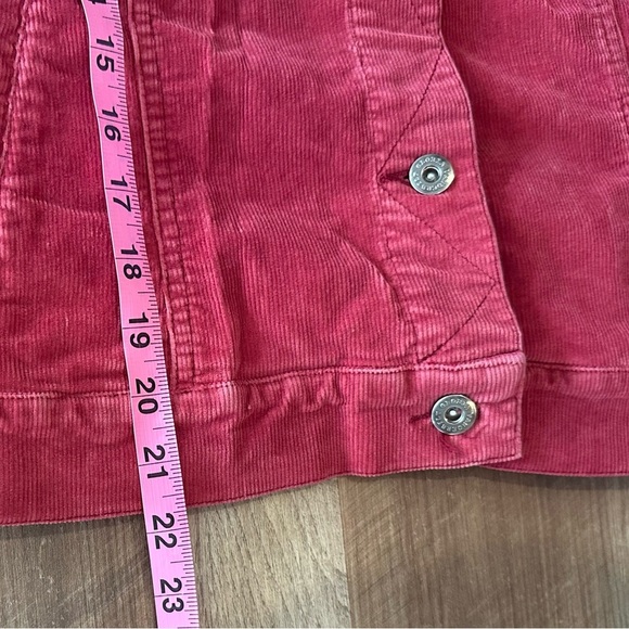 Women’s Gloria Vanderbilt Corduroy Jacket Large - Picture 7 of 7